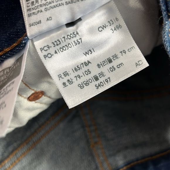 Levi’s 501 button fly shorts size 31 - Picture 7 of 11